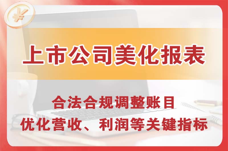 阜新上市公司美化报表
